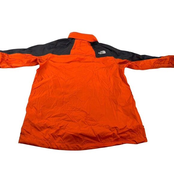 North Face Youth Junior sz L Hyvent‎  Hooded Jacket orange - Picture 3 of 4